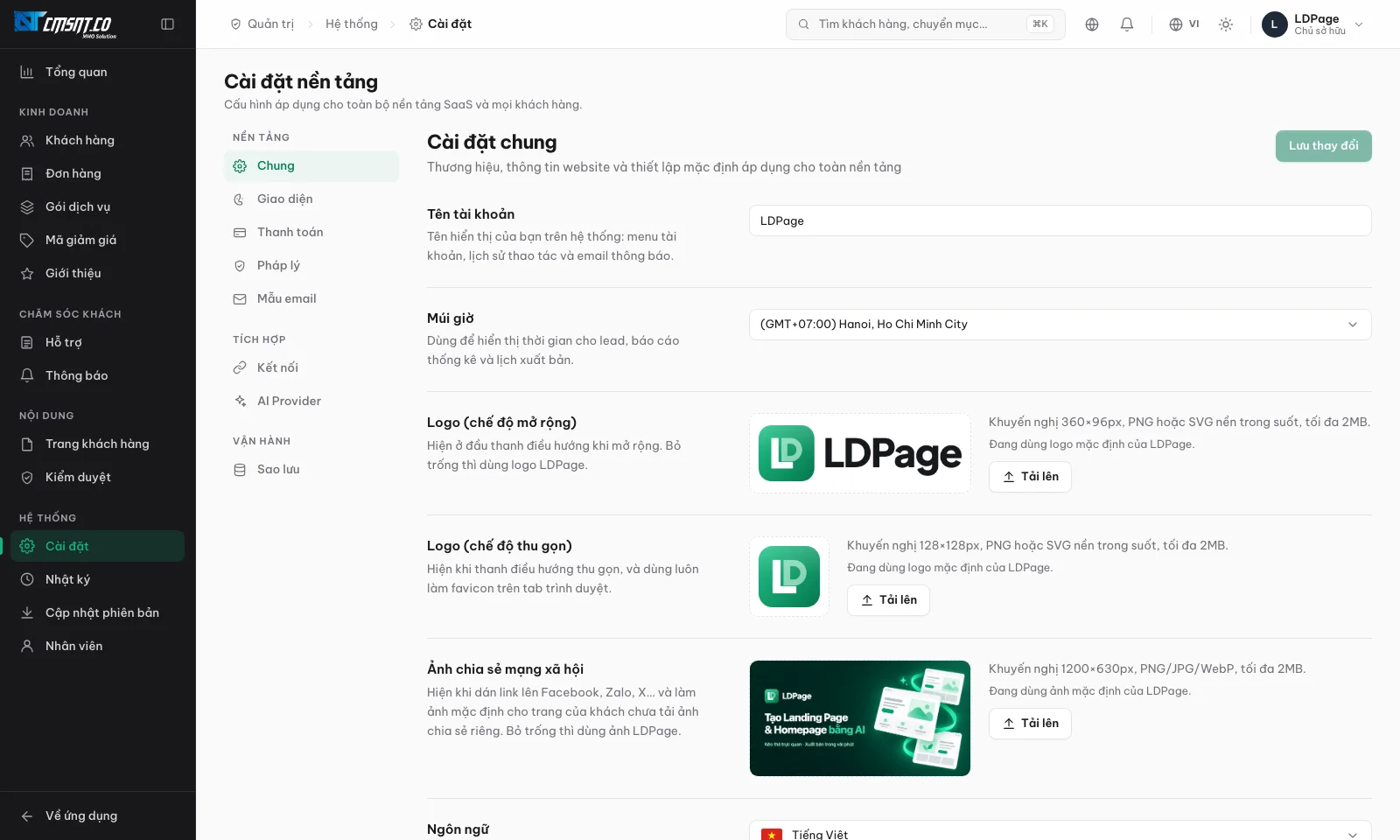 LDPage - Hệ thống tạo không giới hạn LandingPage & HomePage - ảnh 16