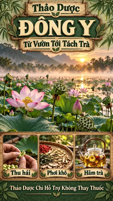 Tạo Video Thảo Dược Đông Y Từ Vườn Tới Tách Trà