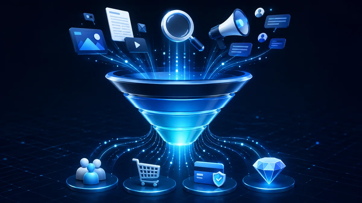 Cách xây dựng phễu Marketing cho website bán sản phẩm số
