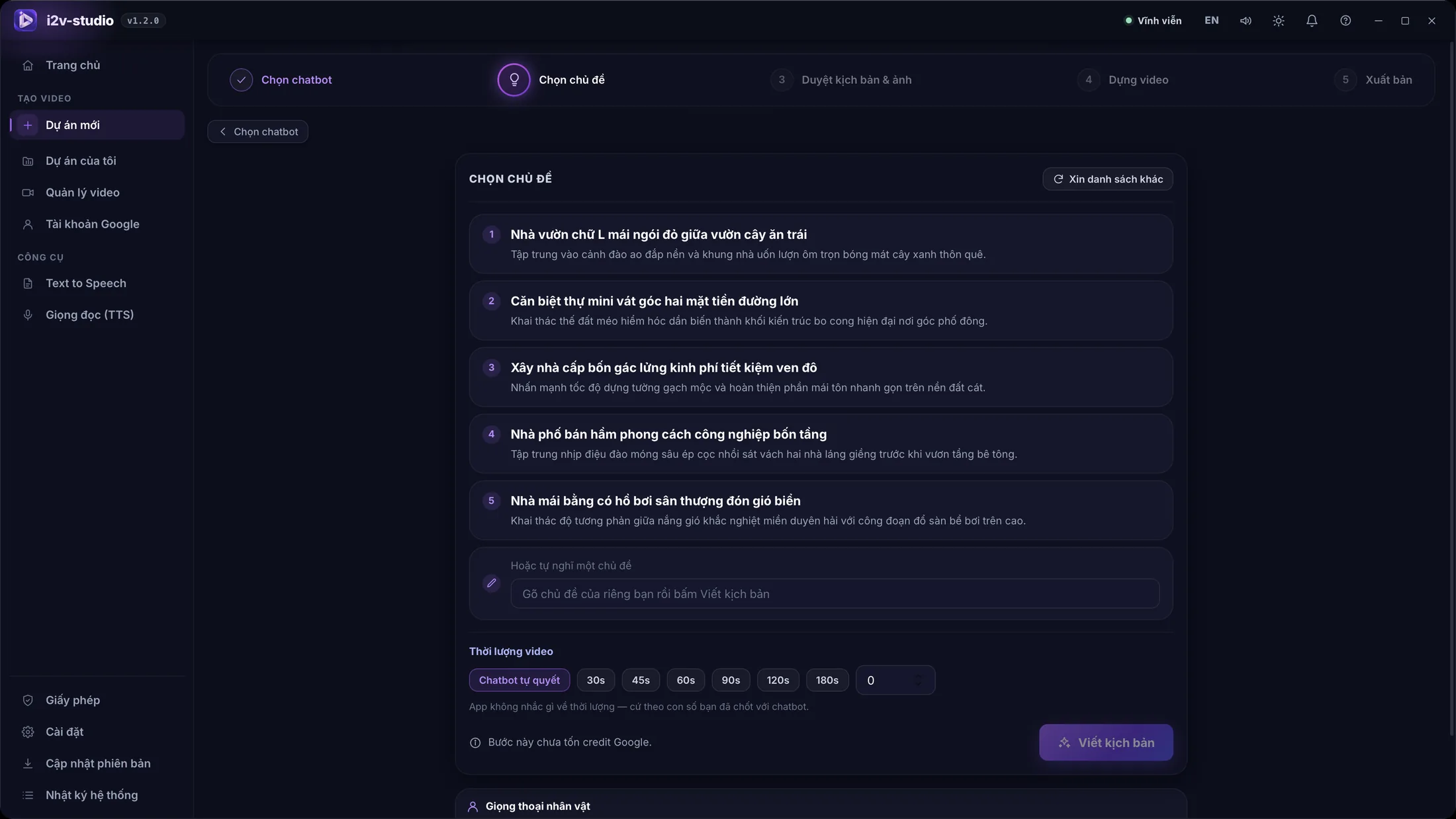 I2V Studio – Tool tạo video AI tự động bằng Google Flow - ảnh 2