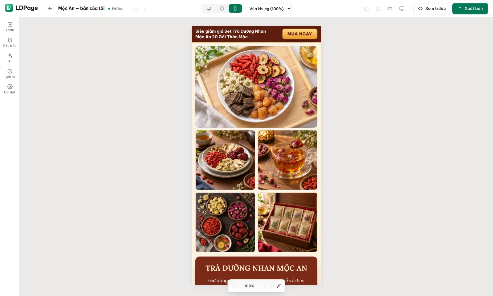LDPage - Hệ thống tạo không giới hạn LandingPage & HomePage - ảnh 12